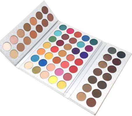 Paleta de 63 colores de sombras de maquillajes