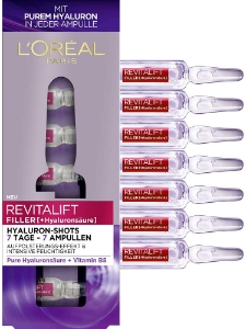 Ampollas daciales de L'Oréal Paris Revitalift Filler