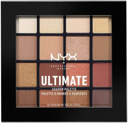 Paleta de sombra Nyax,, en cosmetiquera