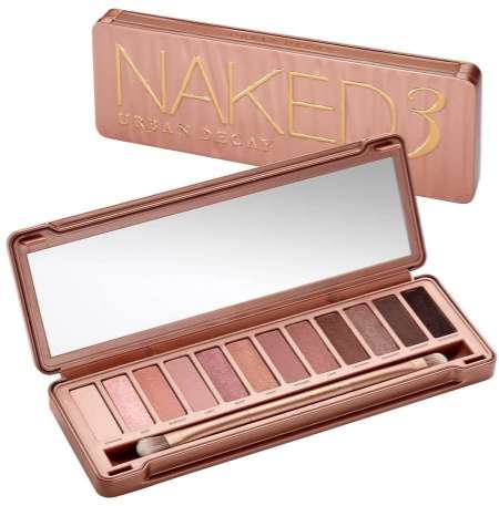 Urban Decay, paleta sombra de ojos naked 3, maquillaje Cruelty Free