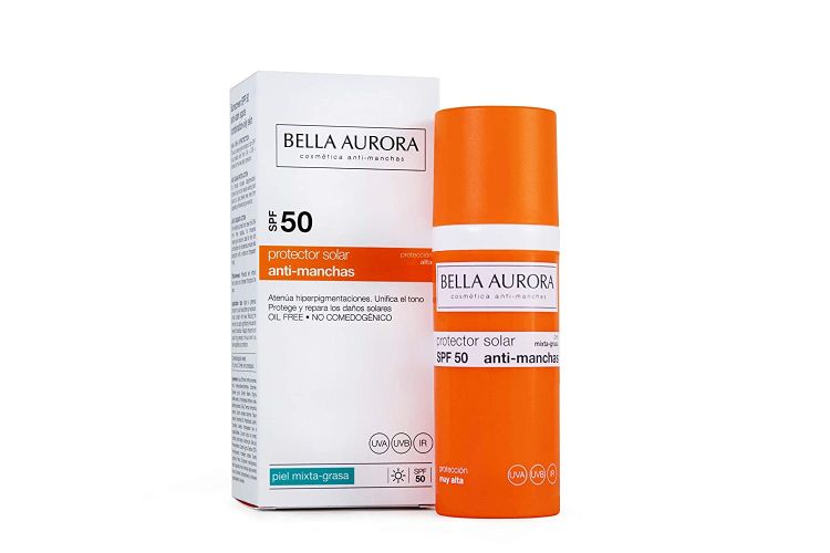 Bella Aurora Protector Solar Facial SPF +50 Piel Mixta