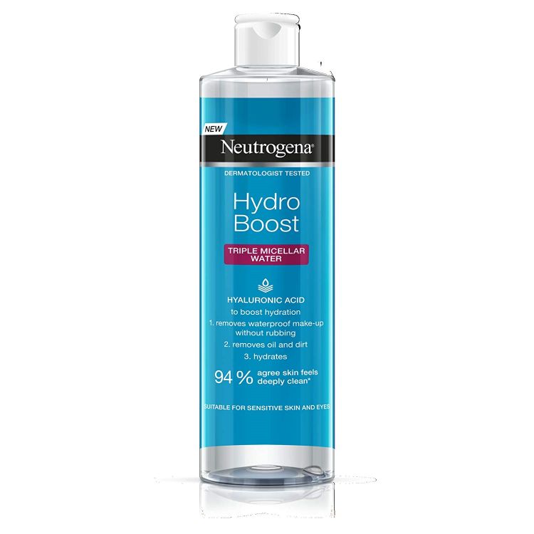 Neutrogena Hydro Boost Agua Triple Micelar, limpieza facial casera