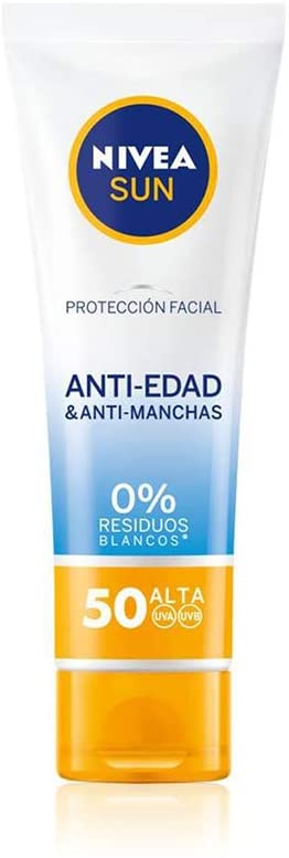 NIVEA SUN Protección Facial UV Anti-edad & Anti-manchas FP50